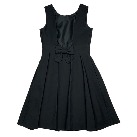 Kate Spade Marilyn Dress 4 Black Bow Sleeveless Mini - Picture 14 of 15